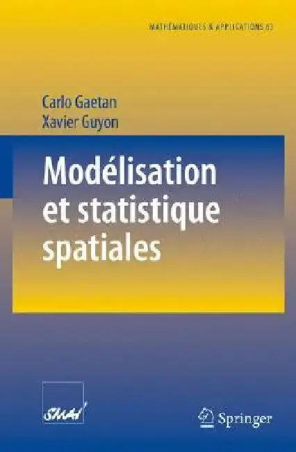 Cover of Modélisation Et Statistique Spatiales