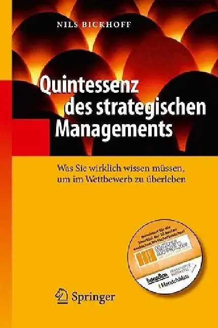 Cover of Quintessenz Des Strategischen Managements