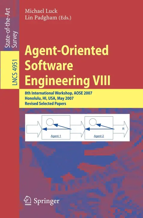 Cover of Agent-oriented Software Engineering Viii
