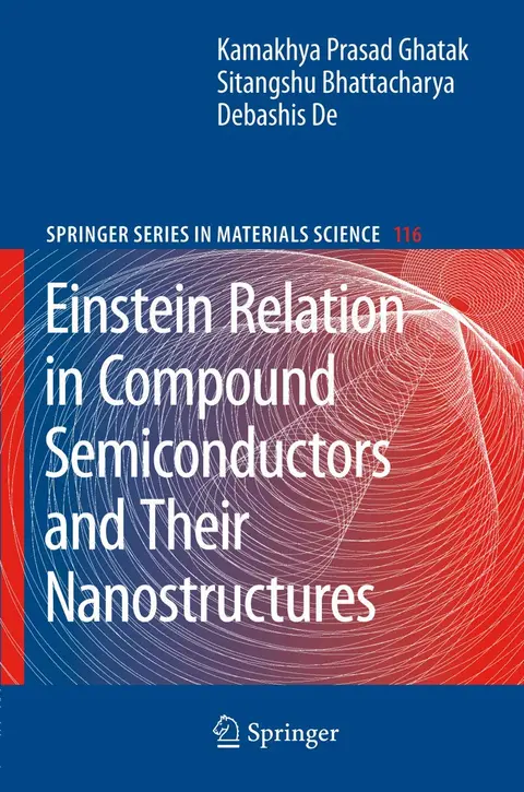 Cover of Einstein Relation in Compound Semiconductors and Their Nanostructures