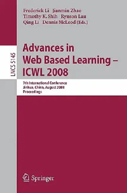 Cover of Advances in Web Based Learning - Icwl 2008