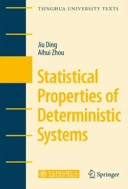 Cover of Statistical Properties of Deterministic Systems
