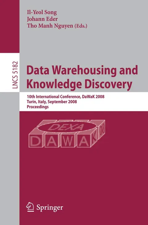 Cover of Data Warehousing and Knowledge Discovery
