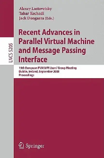 Cover of Recent Advances in Parallel Virtual Machine and Message Passing Interface