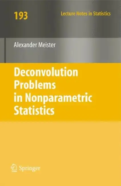 Cover of Deconvolution Problems in Nonparametric Statistics
