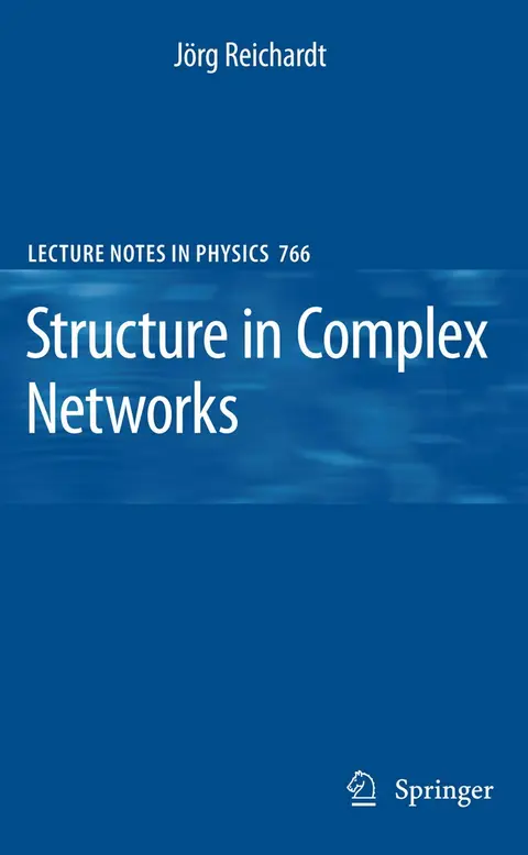 Cover of Structure in Complex Networks (Hb 2008)