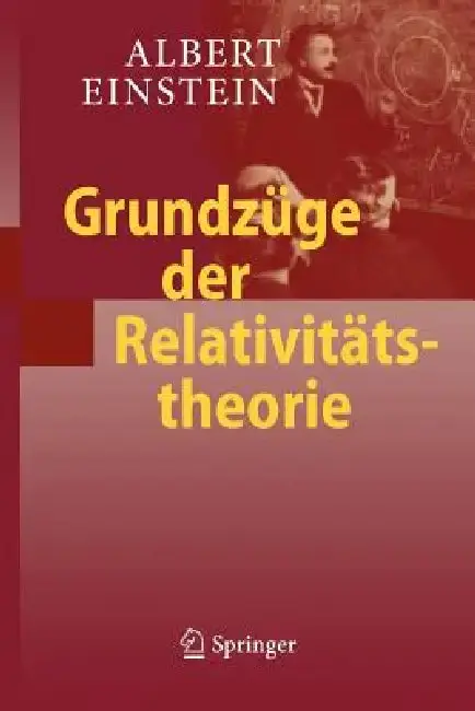 Cover of Grundzüge Der Relativitätstheorie