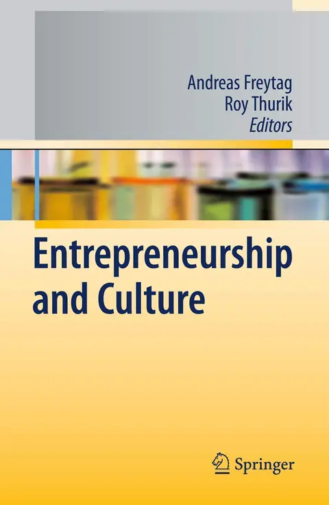 Cover of Entrepreneurship and Culture