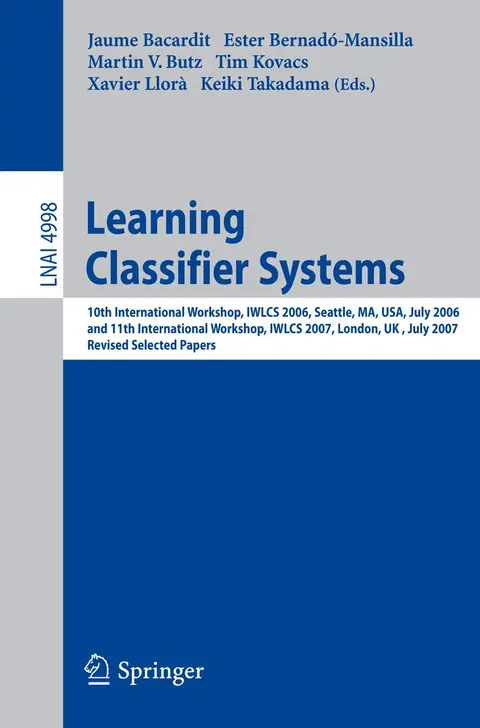Cover of Learning Classifier Systems