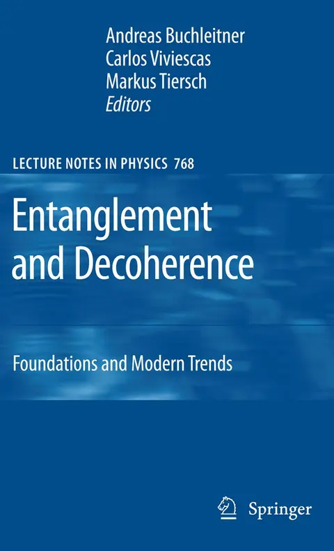 Cover of Entanglement and Decoherence