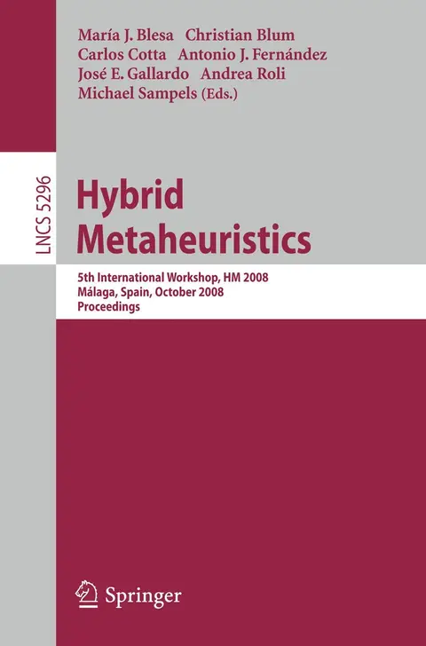 Cover of Hybrid Metaheuristics