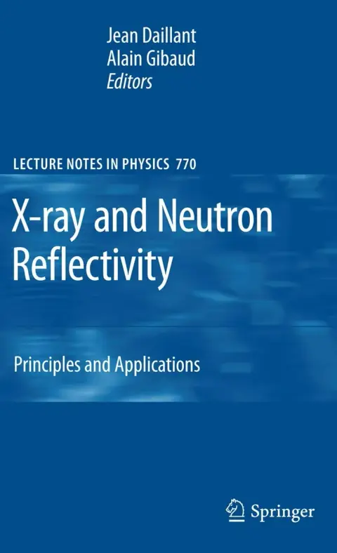 Cover of X-Ray and Neutron Reflectivity