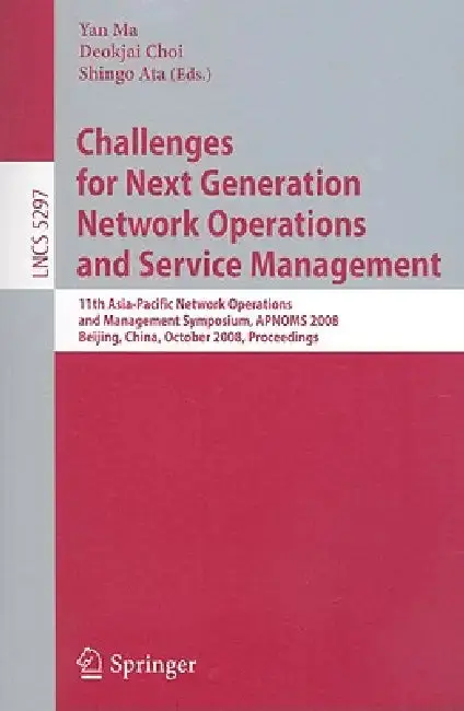 Cover of Challenges for Next Generation Network Operations and Service Management