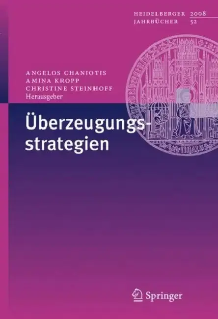 Cover of Überzeugungsstrategien
