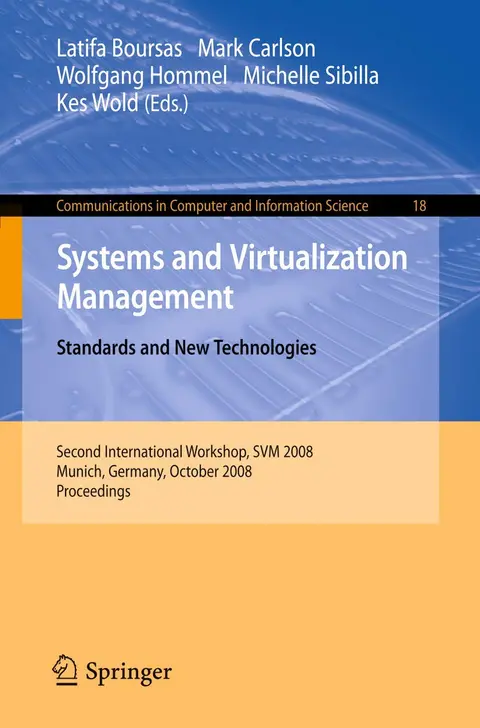 Cover of Systems and Virtualization Management