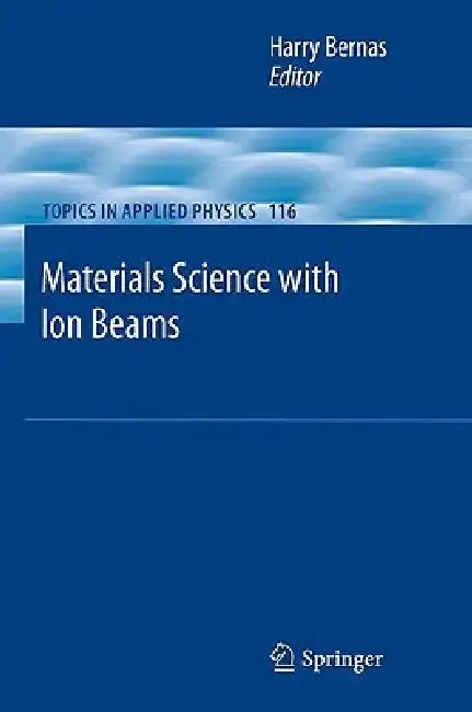 Cover of Materials Science with Ion Beams