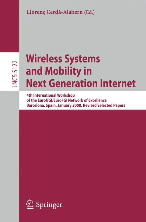 Cover of Wireless Systems and Mobility in Next Generation Internet