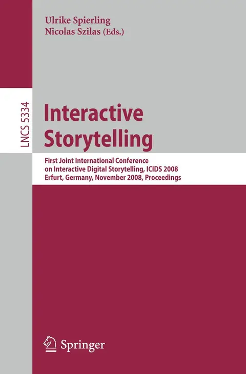 Cover of Interactive Storytelling