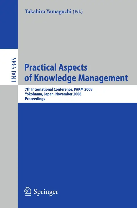 Cover of Practical Aspects of Knowledge Management
