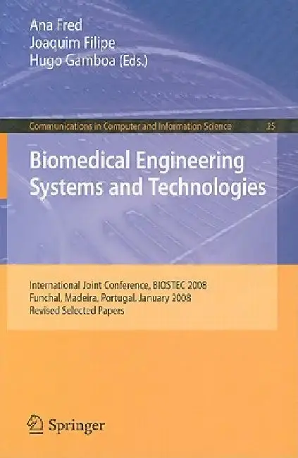 Cover of Biomedical Engineering Systems and Technologies