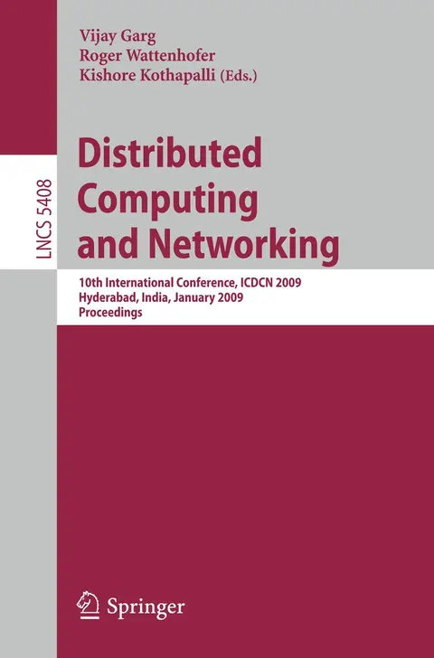 Cover of Distributed Computing and Networking