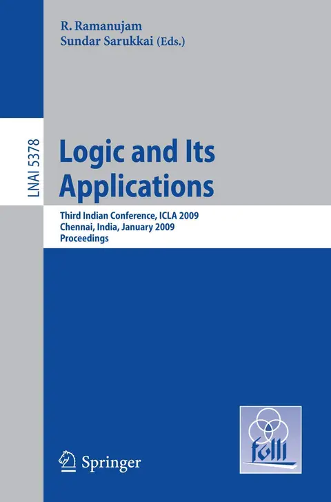 Cover of Logic and Its Applications