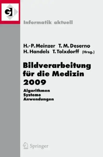 Cover of Bildverarbeitung Für Die Medizin 2009