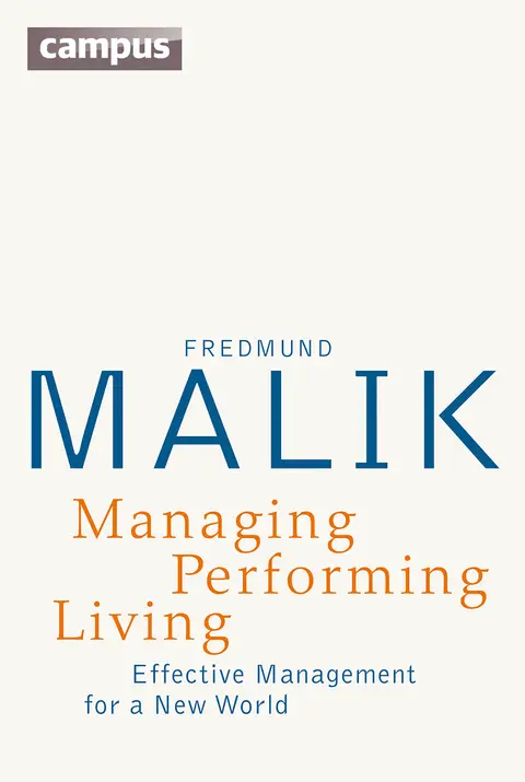 Cover of Managing Performing Living