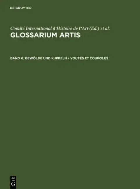 Cover of Gewölbe und Kuppeln / Voutes et coupoles