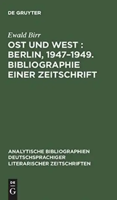 Cover of Ost und West