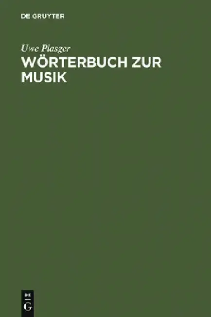 Cover of Wörterbuch Zur Musik / Dictionnaire de la Terminologie Musicale