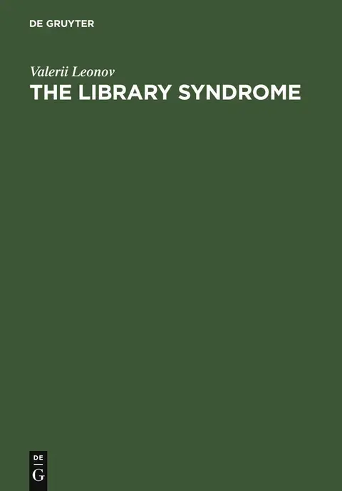 Cover of The Library Syndrome