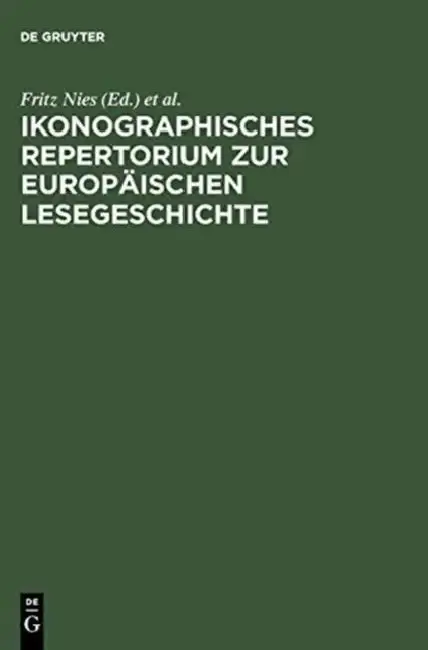 Cover of Ikonographisches Repertorium Zur Europäischen Lesegeschichte