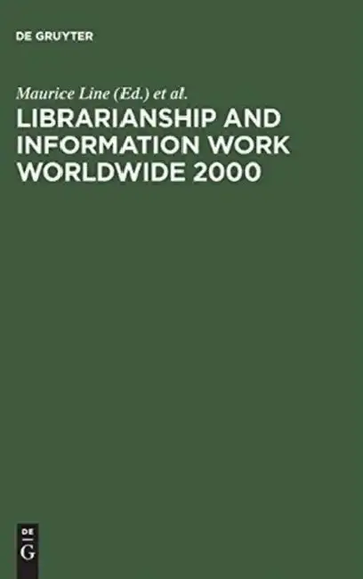 Cover of Librarianship and Information Work Worldwide 2000