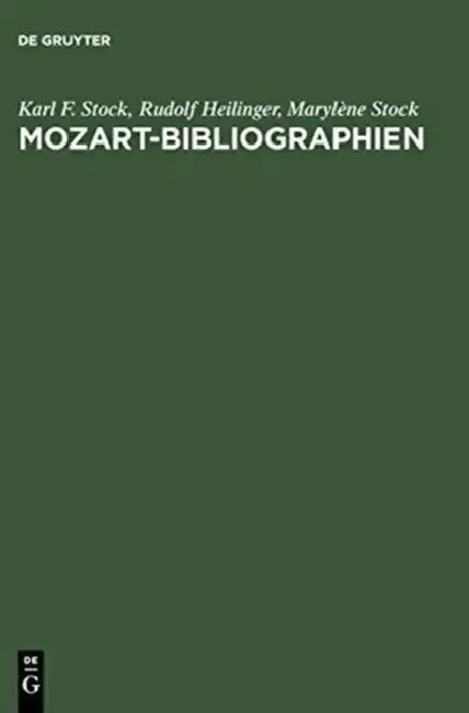 Cover of Mozart-bibliographien / Mozart Bibliographies