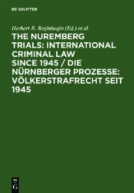 Cover of The Nuremberg Trials
