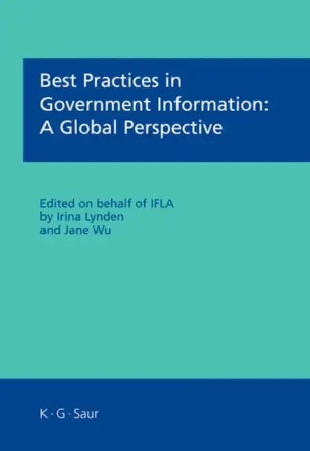 Cover of Best Practices in Government Information