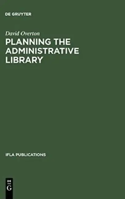 Cover of Planning the Administrative Library