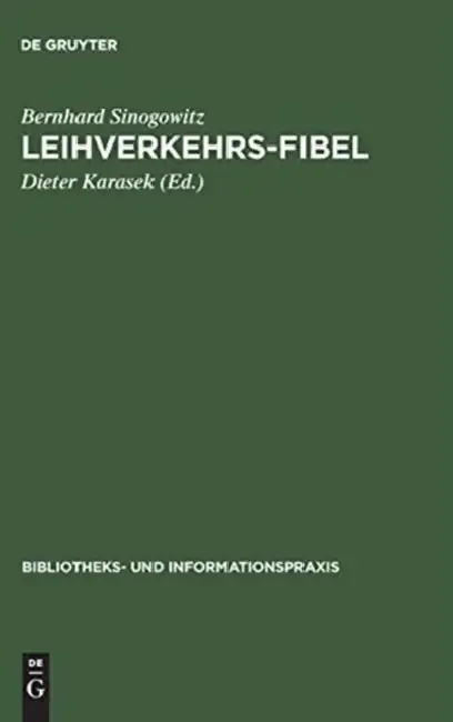 Cover of Leihverkehrs-Fibel