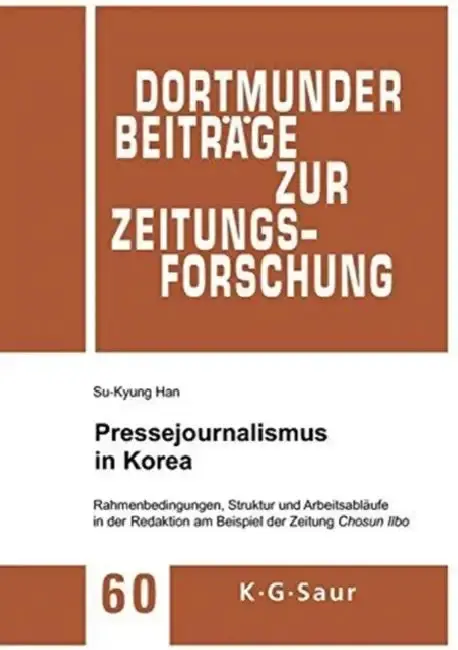 Cover of Pressejournalismus in Korea