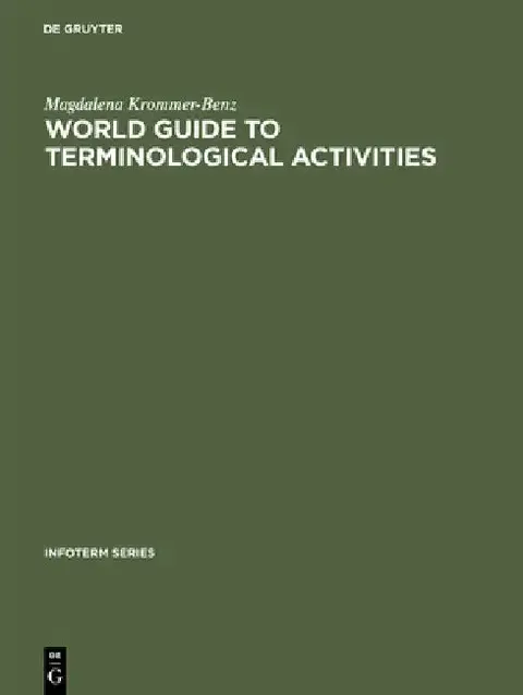 Cover of World guide to terminological activities