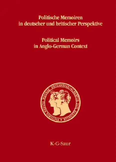 Cover of Politische Memoiren in deutscher und britischer Perspektive