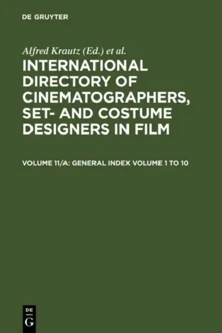 Cover of Film Titles, General Index Volume 1 - 10