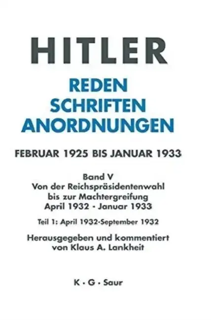 Cover of April 1932 - September 1932