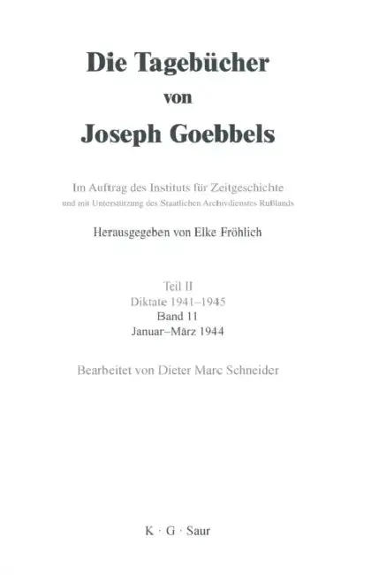 Cover of Januar - März 1944