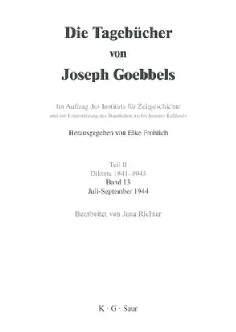 Cover of Juli - September 1944