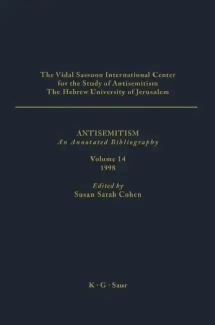 Cover of Antisemitism