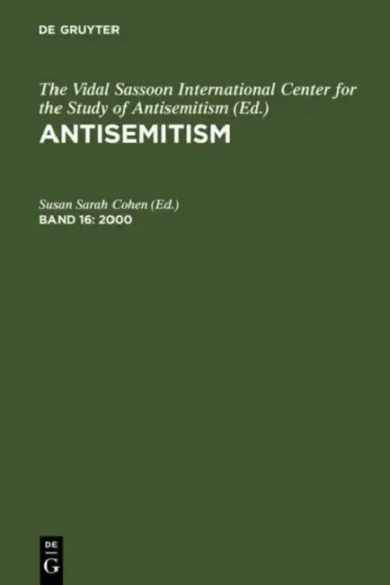 Cover of Antisemitism