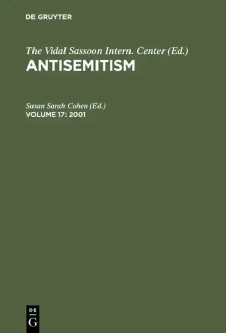 Cover of Antisemitism