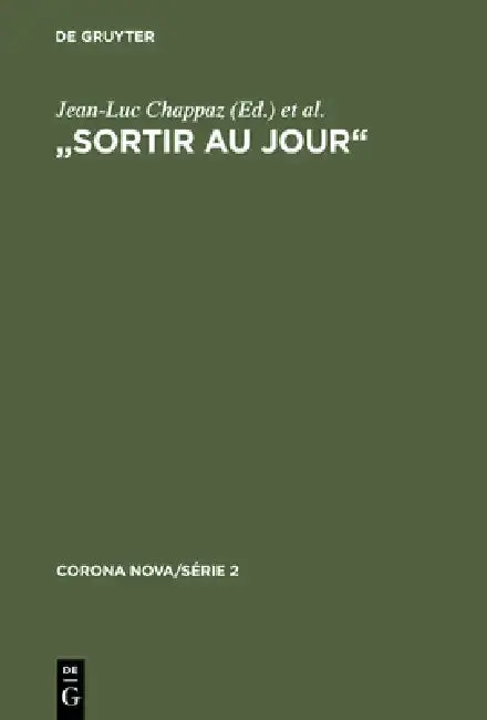 Cover of "Sortir au jour"